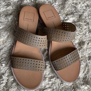 Brand new Dolce Vita double trap flat sandals